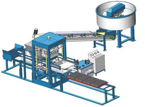 Mesin Press Hydrolik Full otomatis